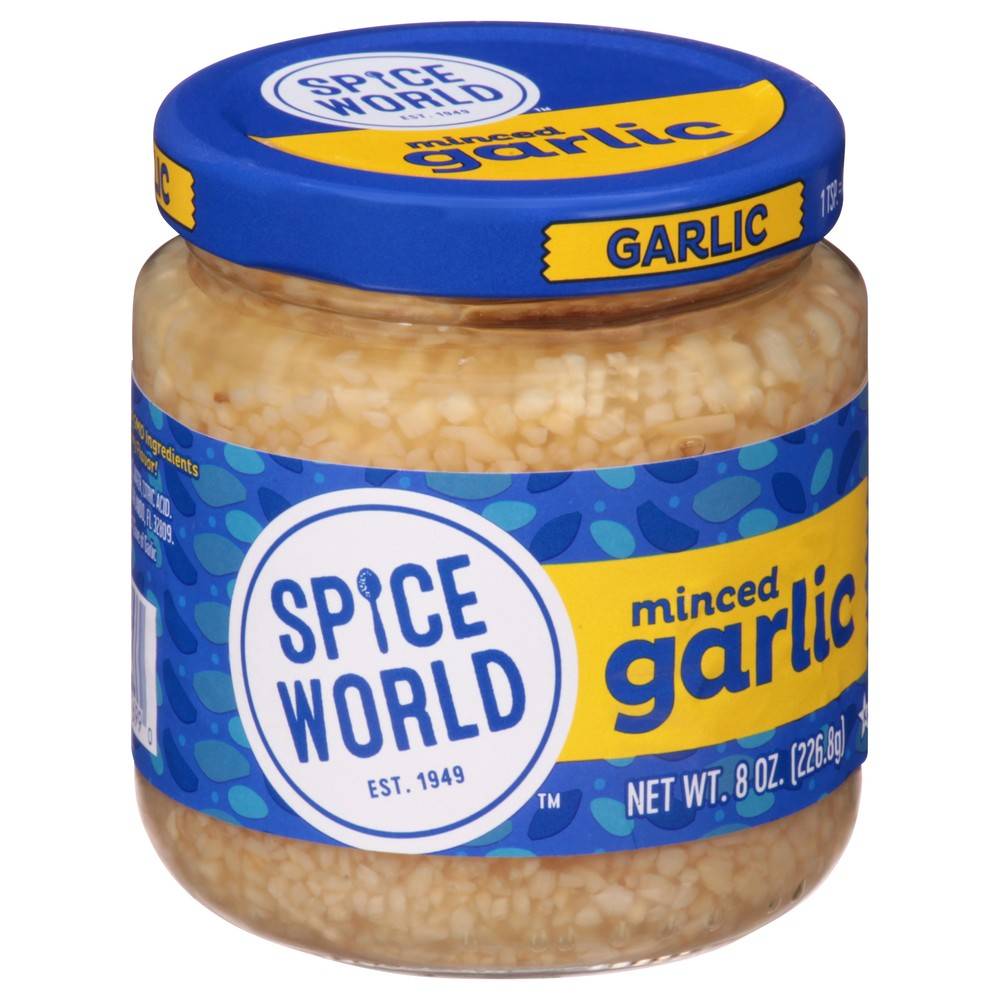 Spice World Minced Garlic