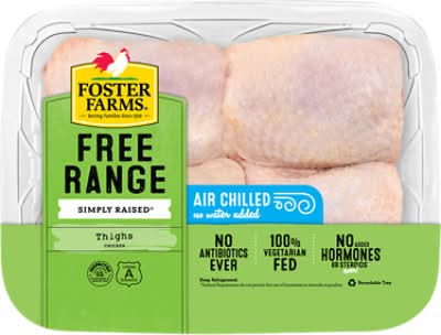 Foster Farms Simply Raised Chicken Thighs (1 lbs)
