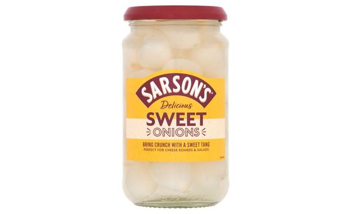Sarsons Silverskin Sweet Pickled Onions 460g (405856)