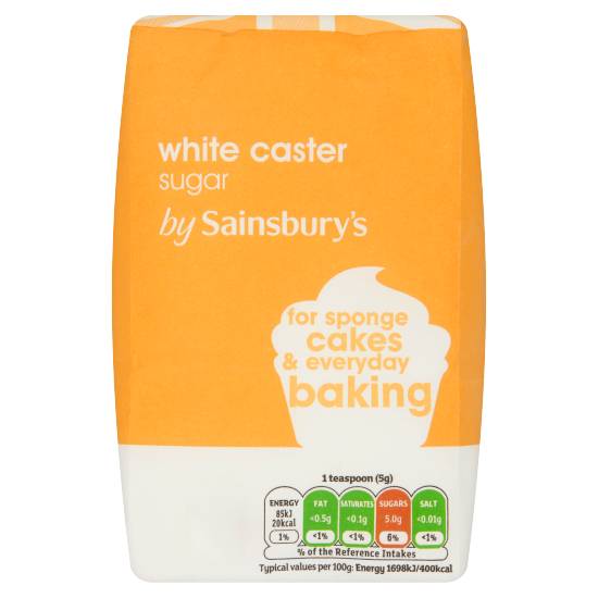 Sainsbury's White Caster Sugar (500g)