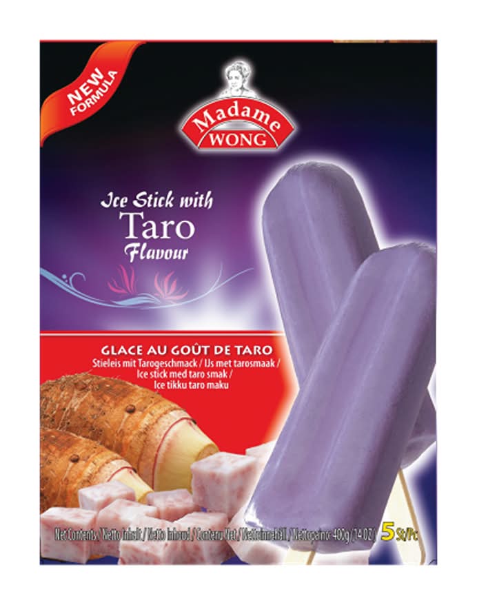 MADAME WONG Ice Cream Bar - Taro (5pcs) 400g.
