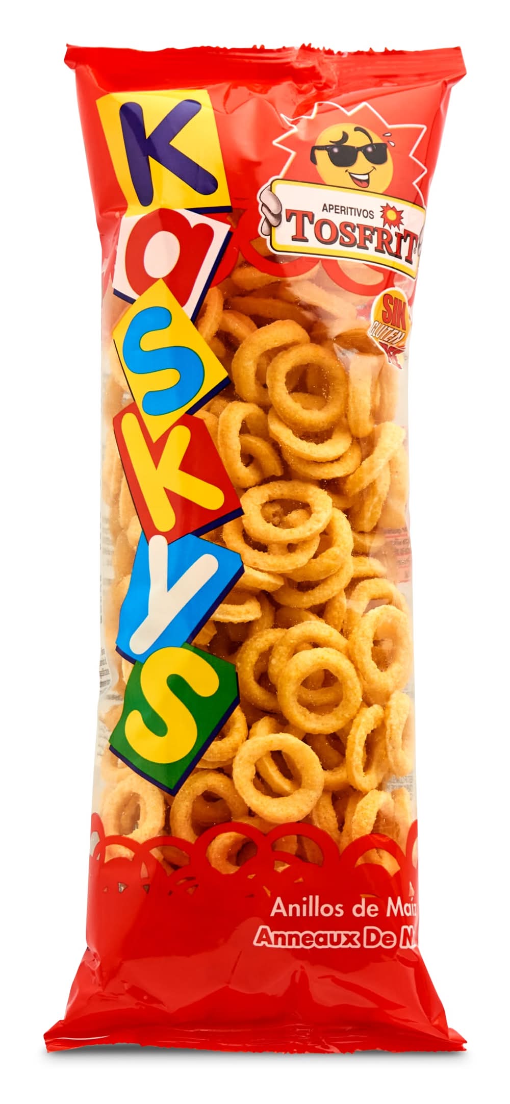 Aros De Maíz Frito Tosfrit Bolsa 120 G