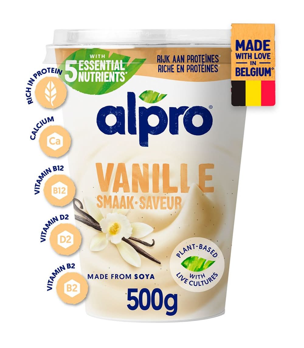 Yaourt Végétale au Soja - Vanille 500g