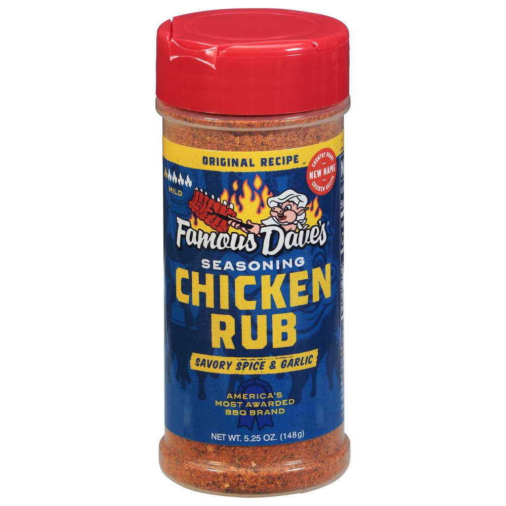 Famous Dave's Chicken Rub Seasoning (5.25 oz)