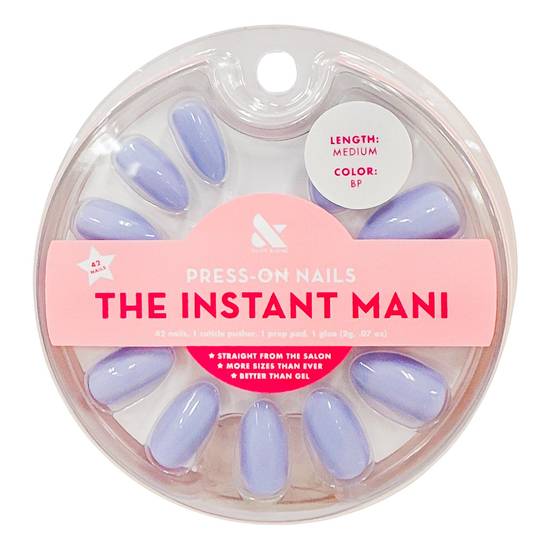 Press-On Nails the Instant Mani (medium/bp)
