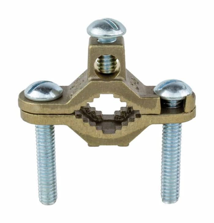 Commercial Electric 1/2 In. To 1 In. Bronze Ground Clamp