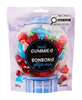 Carnaby Sweet Bonbons Gélifiés Variés / Mixed Gummies Candy 125.0 G