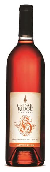 Cedar Ridge Harvest Blush Rose Wine (750 ml)