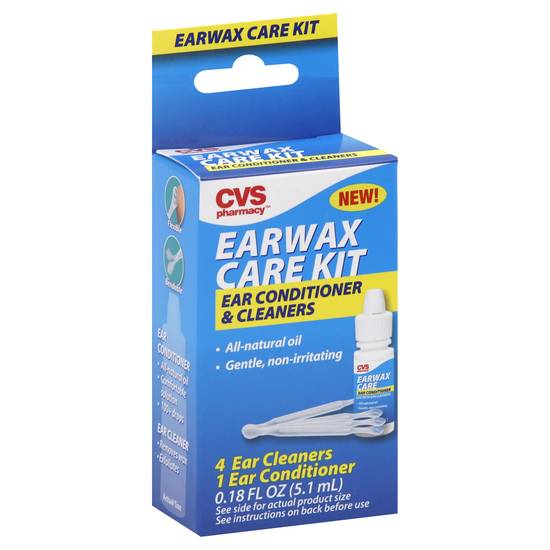 Cvs Earwax Care Kit Ear Conditioner & Cleaners