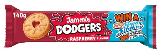 Jammie Dodgers Raspberry, Biscuits (8 pack)
