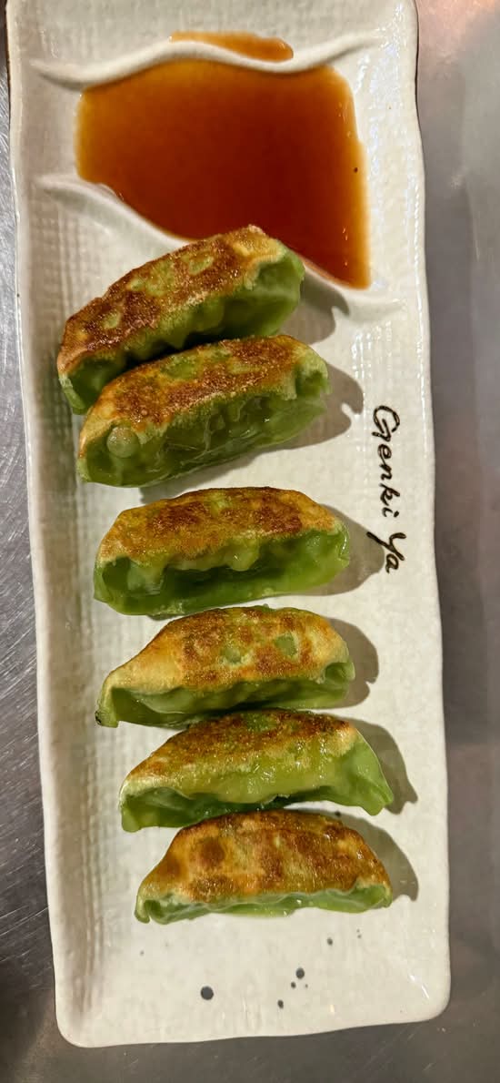 Yasai Gyoza (Not Gluten Free)
