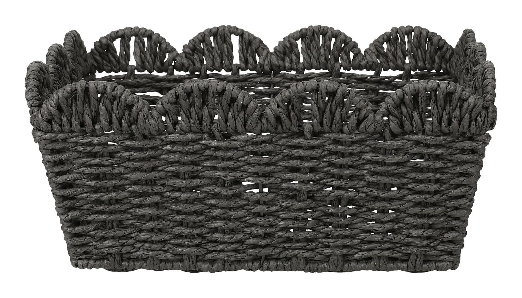 Scallop Basket Black