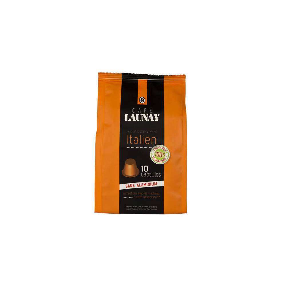 Café Launay - Café capsules compatibles nespresso italien