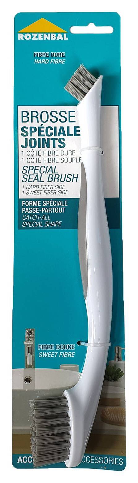 Brosse spéciale joints, angles et coins…pour nettoyer les endroits difficiles d'accès