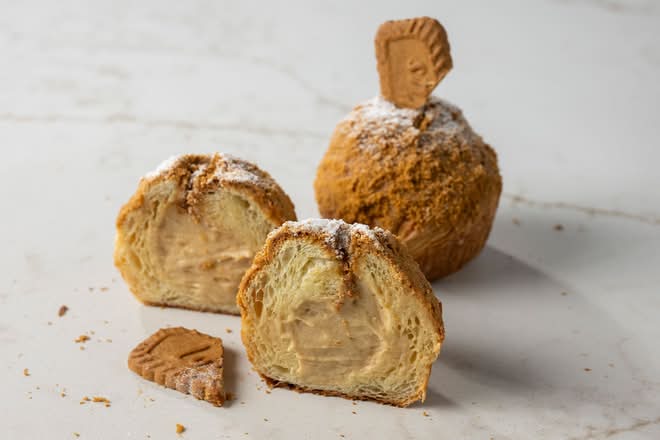 Biscoff® Cookie Butter Cruffin