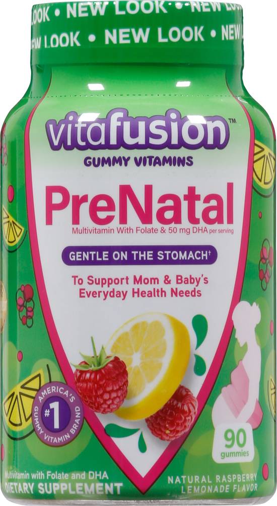 Vitafusion Prenatal Dha Folic Acid & Multivitamin (90 ct)