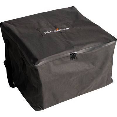 Blackstone 22" Griddle Carry Bag Cover - Black: Weather-Resistant, Zipper, Handles, Compatible with Hood