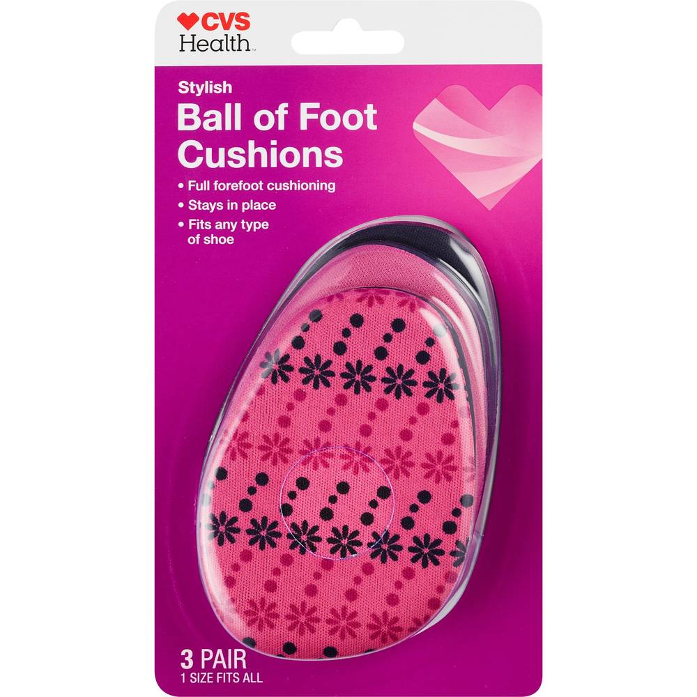 CVS Health Stylish Ball Of Foot Cushions (3 ct)