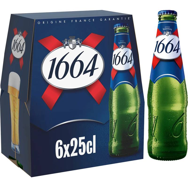 Pack 1664 6x25cl FRAIS