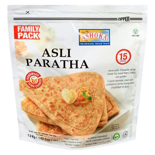 Ashoka Asli Paratha (1.2 kg, 15 ct)