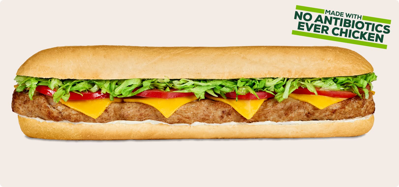 12 in Roasted Chicken Sub