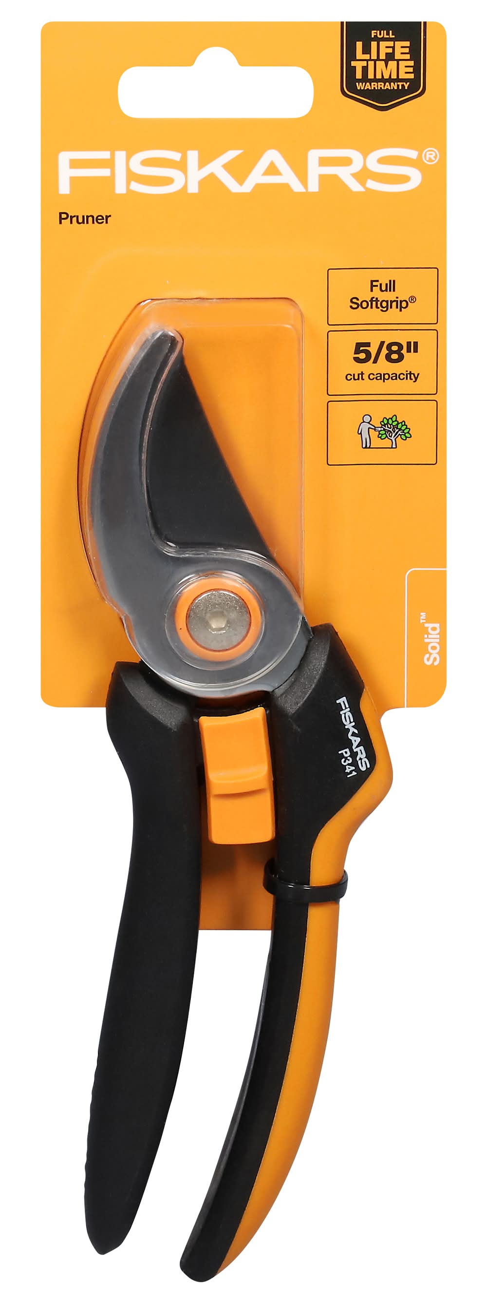 Fiskars Full Softgrip Solid Pruner P341
