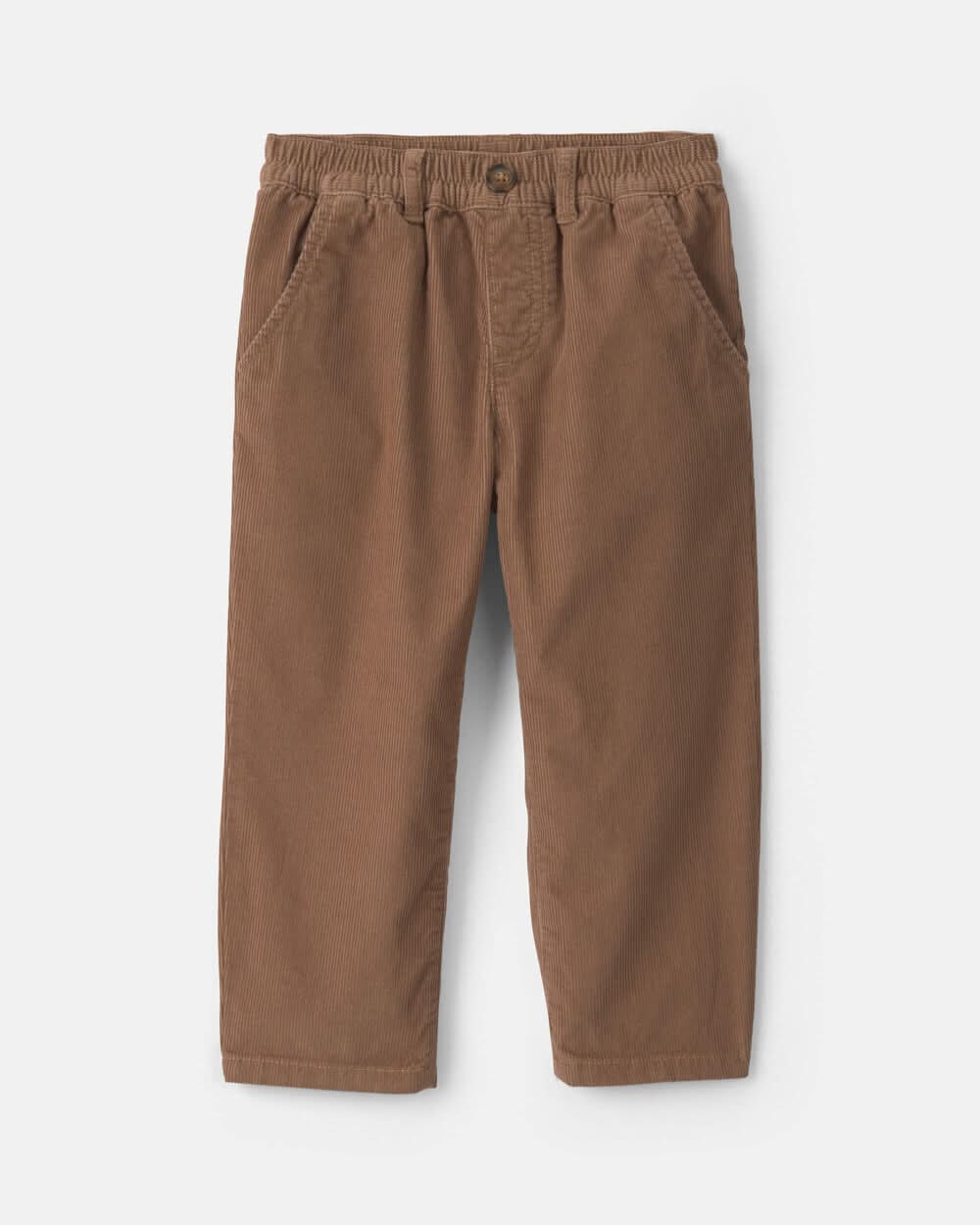 Toddler Boy Corduroy Pants - Brown - 2T