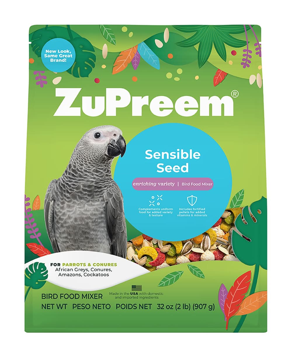 ZuPreem® Sensible Seed Enriching Variety Mix Bird Food Mixer (Color: Assorted, Size: 2 Lb)