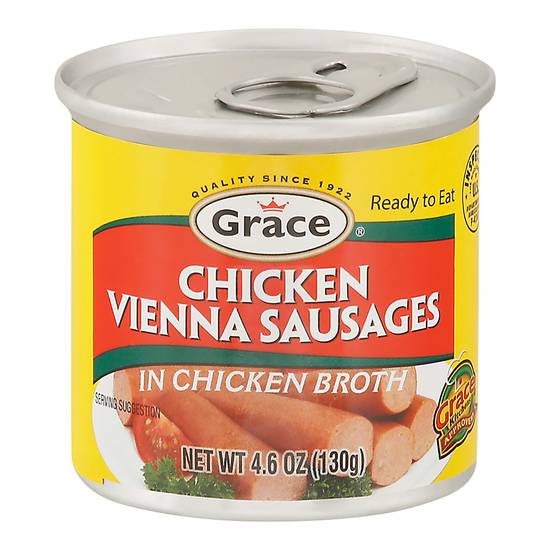 Grace Chicken Vienna Sausages in Chicken Broth