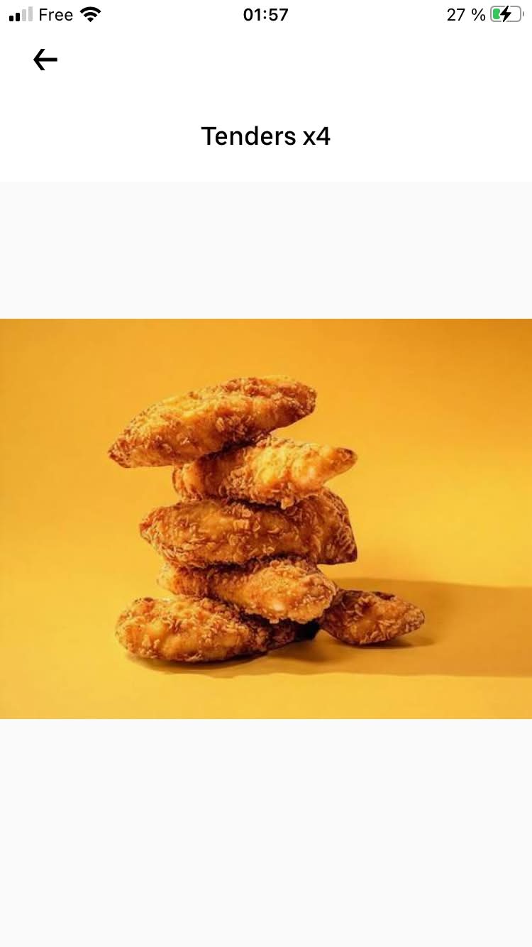 4 piece tenders