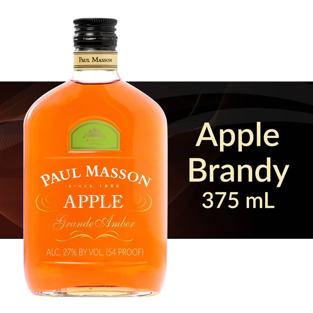 Paul Masson Apple Grande Amber Brandy (375ml bottle)