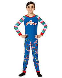 Kids Good Guys Chucky Pajama Set (Child Extra Small)