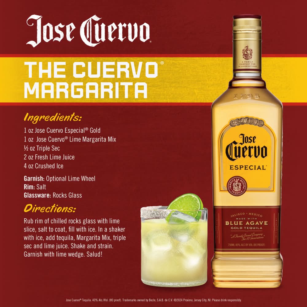 Spec's - Jose Cuervo Especial Blue Agave Mexican Tequila & Margarita Mix  (59.16 fl oz, 2 ct) - Delivery in Under an Hour | Uber Eats