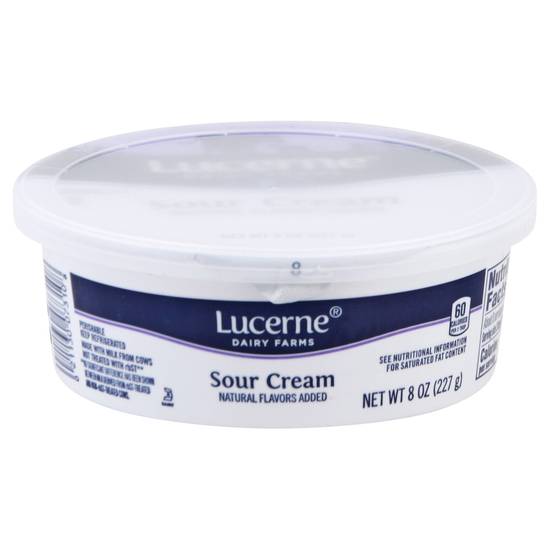 Lucerne Grade a Sour Cream (8 oz)