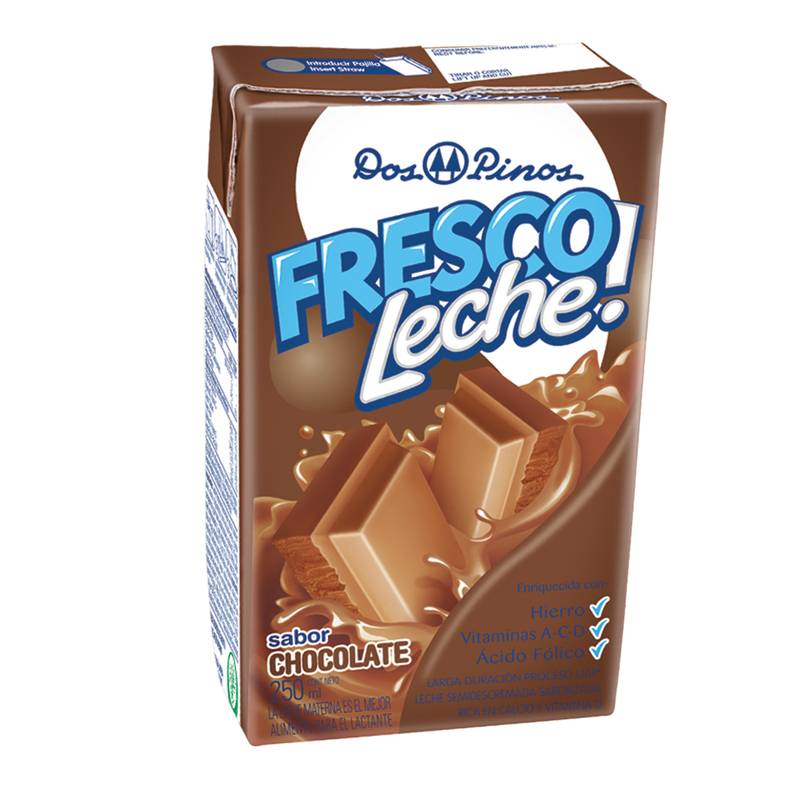 Fresco Leche Dos Pinos Chocolate Tetra Pack 250 ml