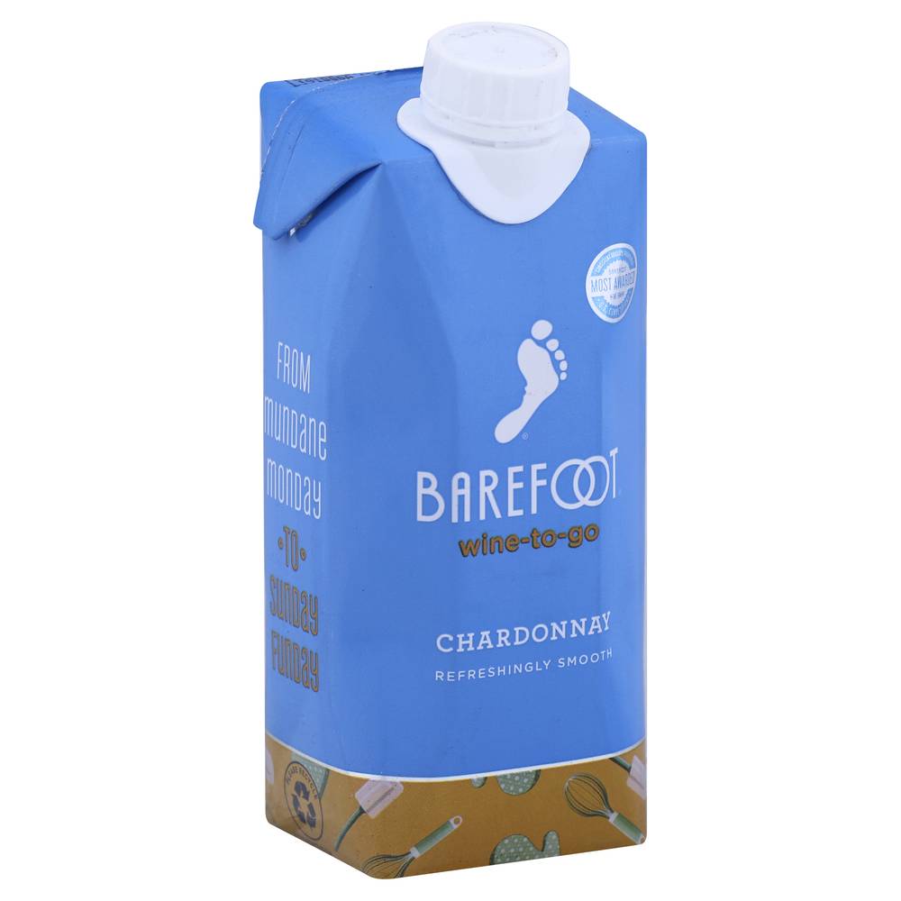 Barefoot Wine-To-Go Chardonnay Wine (500 ml)