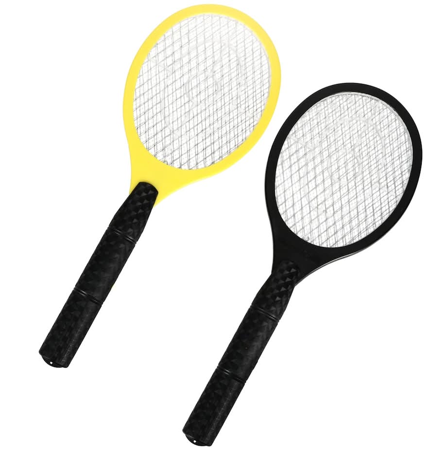 Hand Held Tennis Racket-Shaped Bug Zapper, 1-ct.