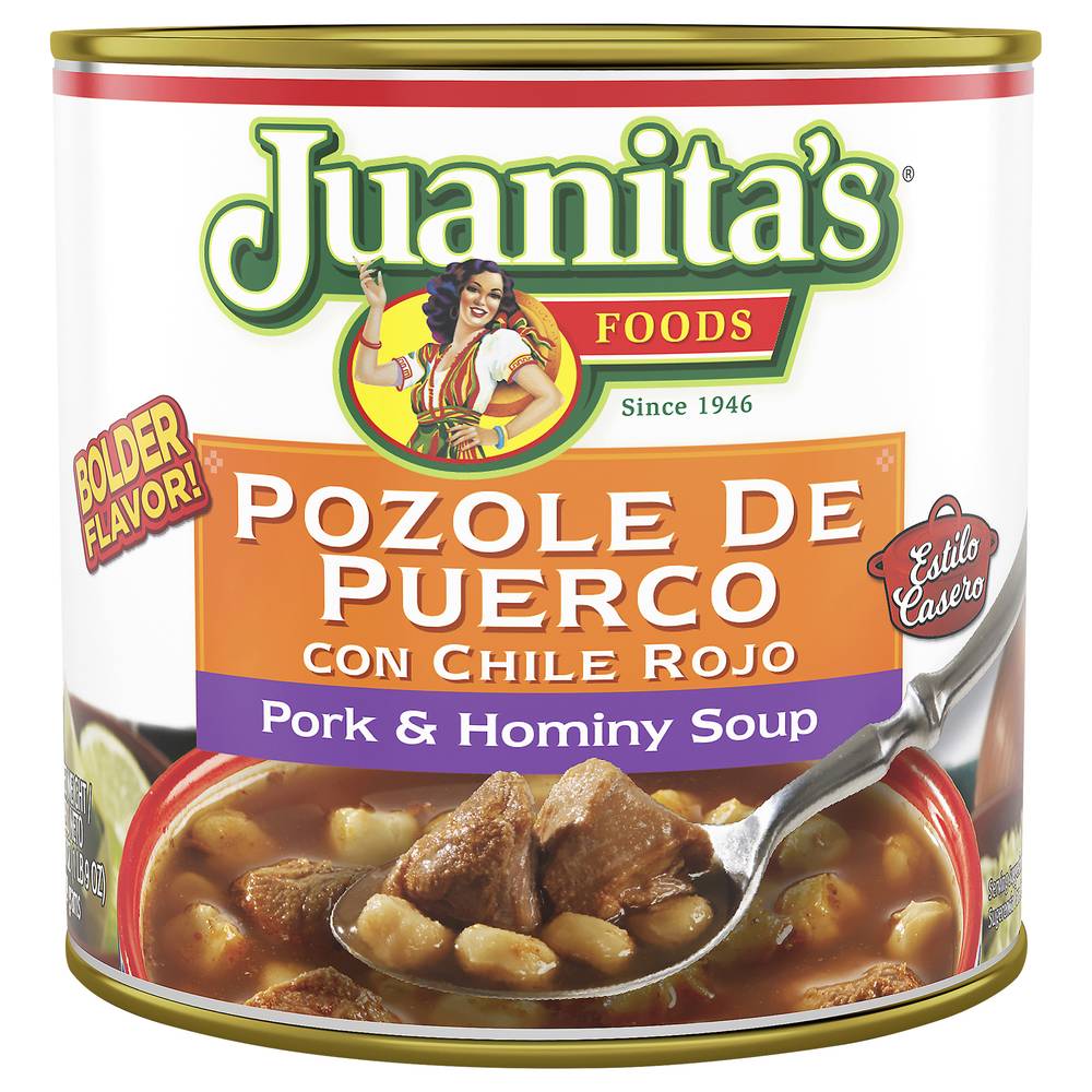 Juanita's Pork & Hominy Soup