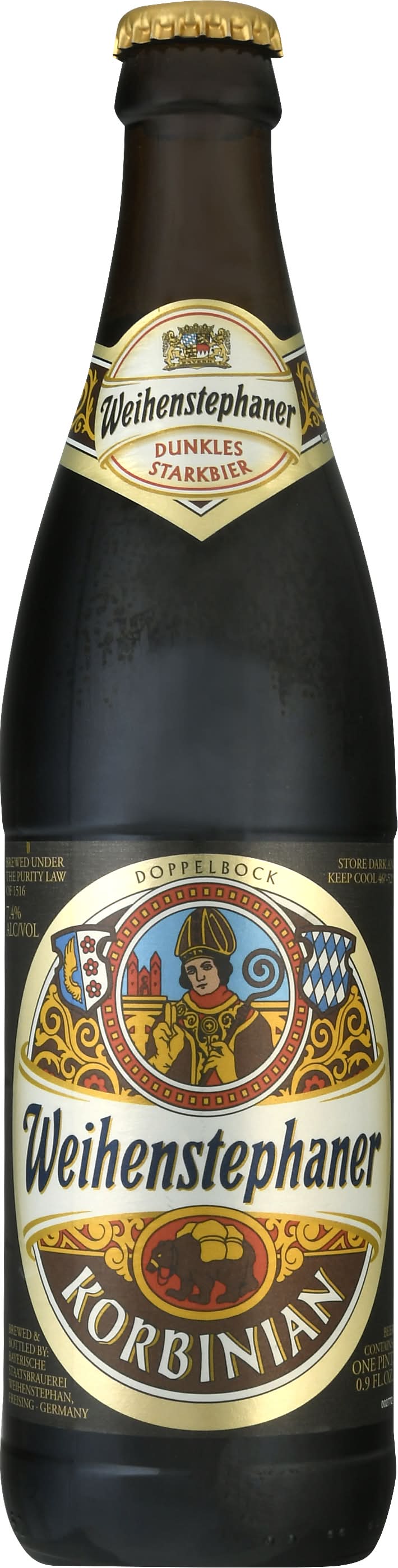 Weihenstephaner Korbinian Beer (17 fl oz)