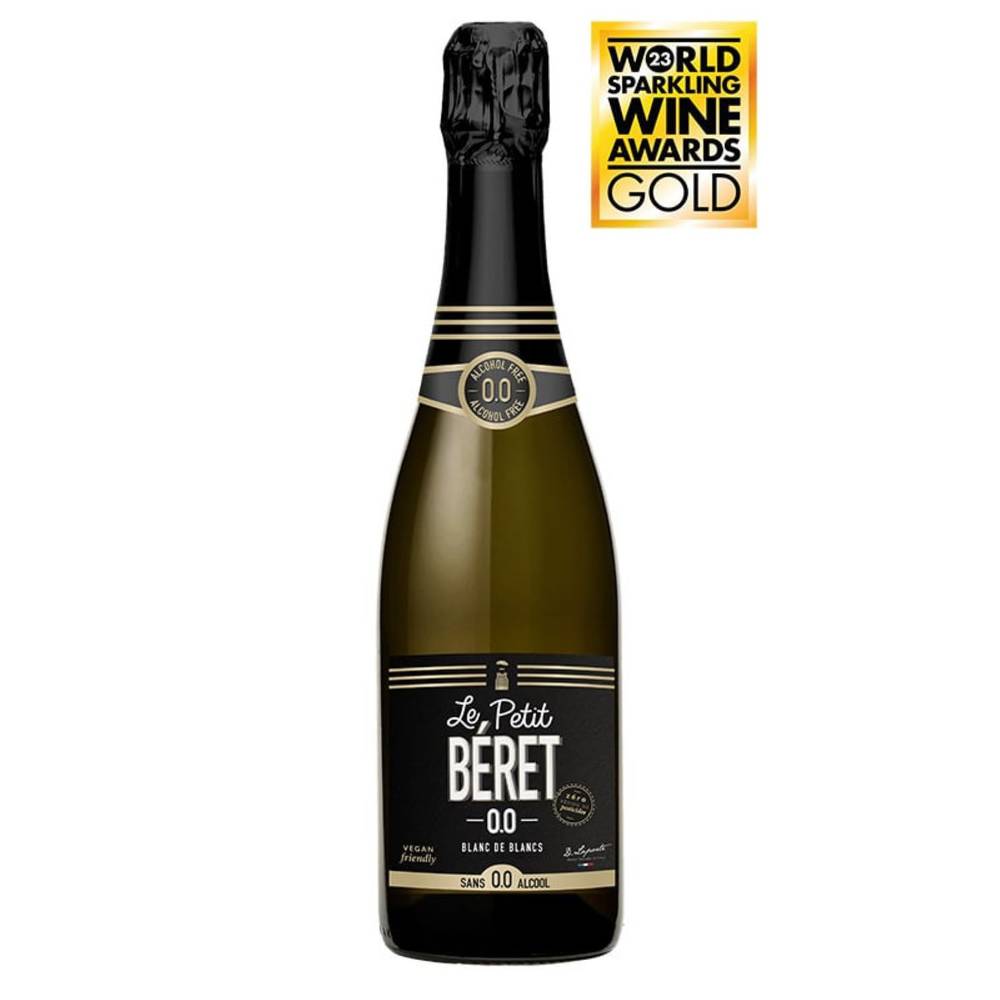 Le Petit Béret - Blanc de blancs boisson sans alcool (750 ml)