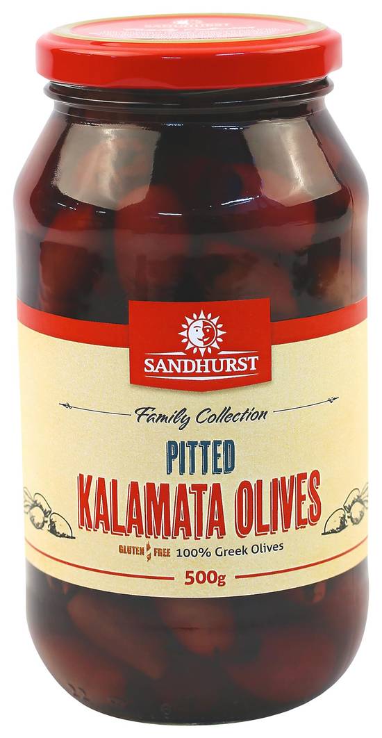 Sandhurst Olives Kalamata Pitted 500g