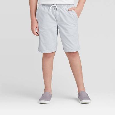 Cat & Jack Playwear At the Knee Pull on Shorts, Men, XL, Light Gray