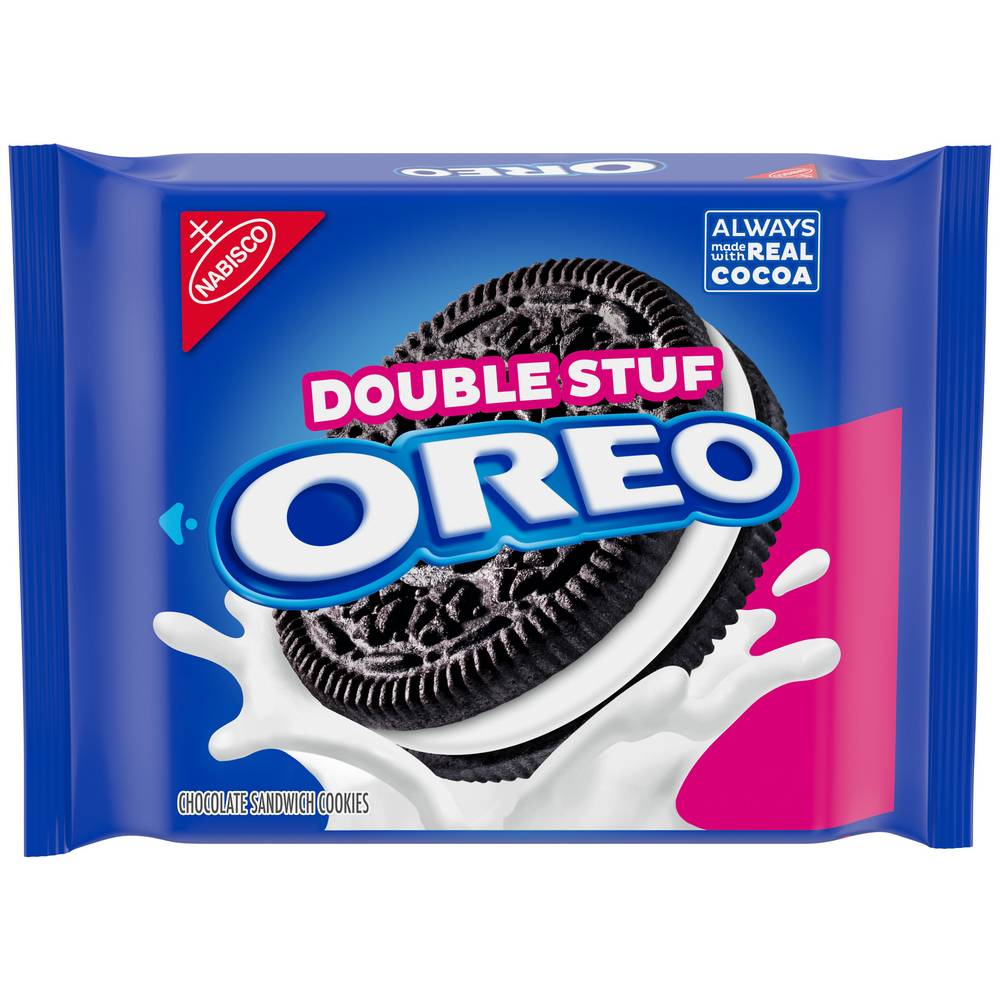 Oreo Double Stuf Chocolate Sandwich Cookies (14.6 oz)