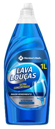 Member's mark lava louças ultra concentrado (frasco 1l)