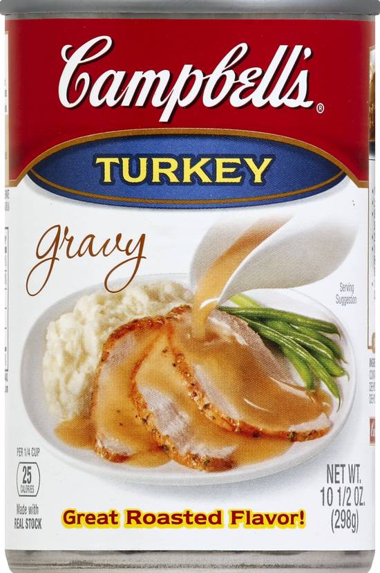 Campbell's Turkey Gravy Made With Real Stock