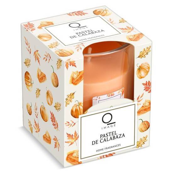 Vela Perfumada Pastel de Calabaza Imaqe de Día en Caja (1 unidad)