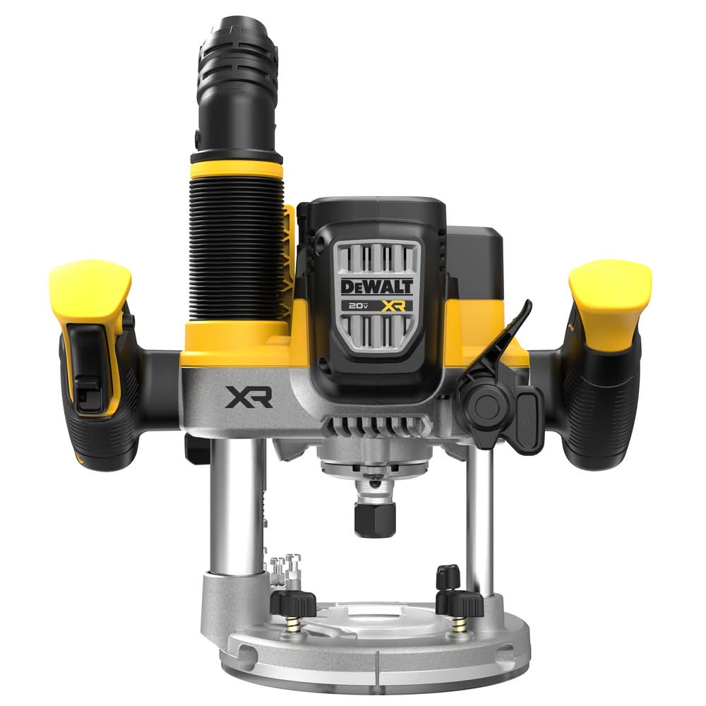 DeWalt XR 1/4-in and 1/2-in 2.25 -HP Variable Speed Brushless Plunge Cordless Router