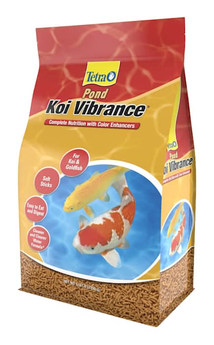 Tetra Pond Koi Vibrance Floating Koi Sticks Fish Food, 5.18 lbs.