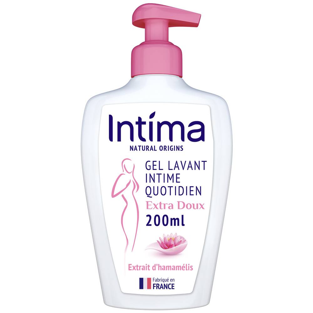 Intima - Gel intime lavant extra doux extrait d'hamamélis, female (200ml)