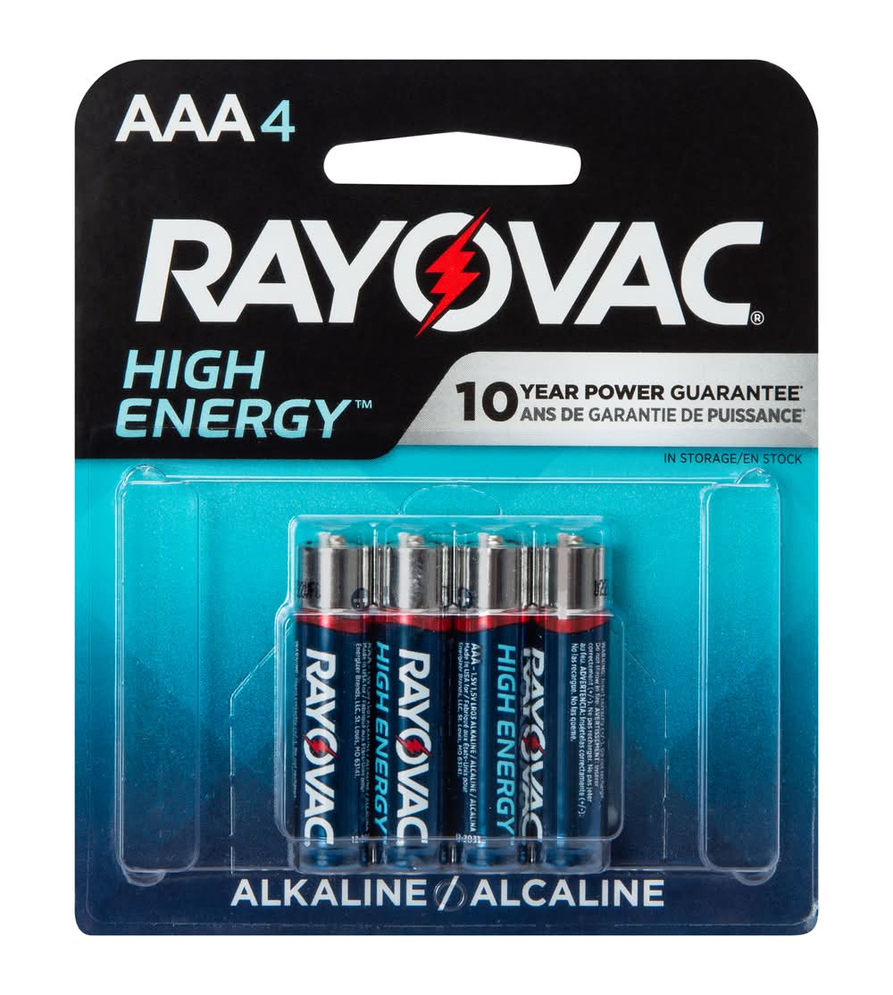Rayovac® AAA Batteries 4-Pack